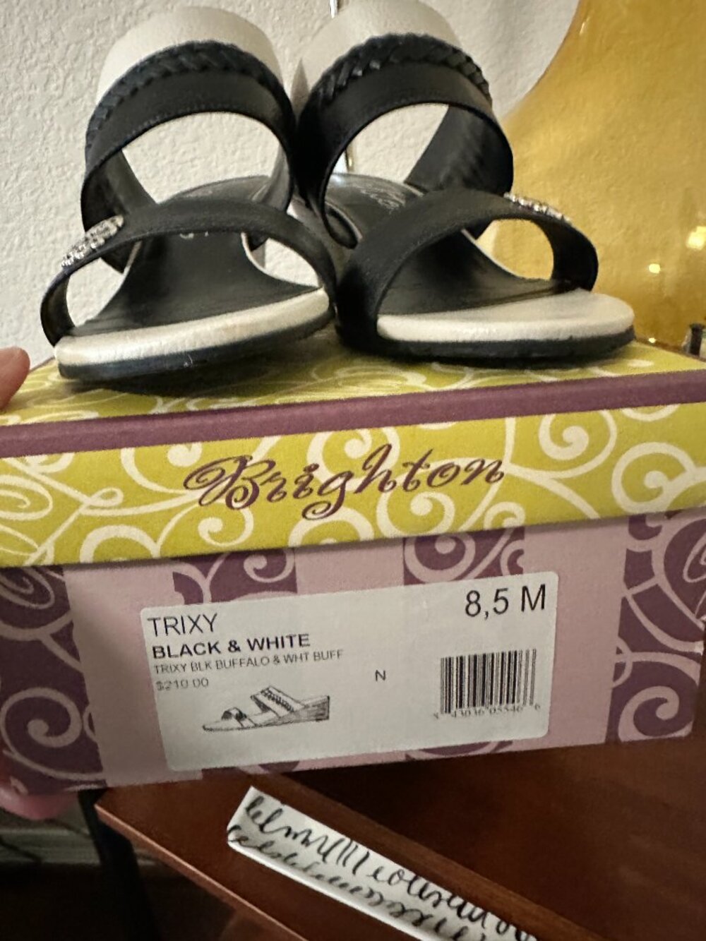 Brighton Trixy Wedge Sandals - Picture 7 of 11